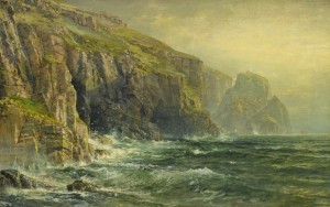 Cliffs and waves